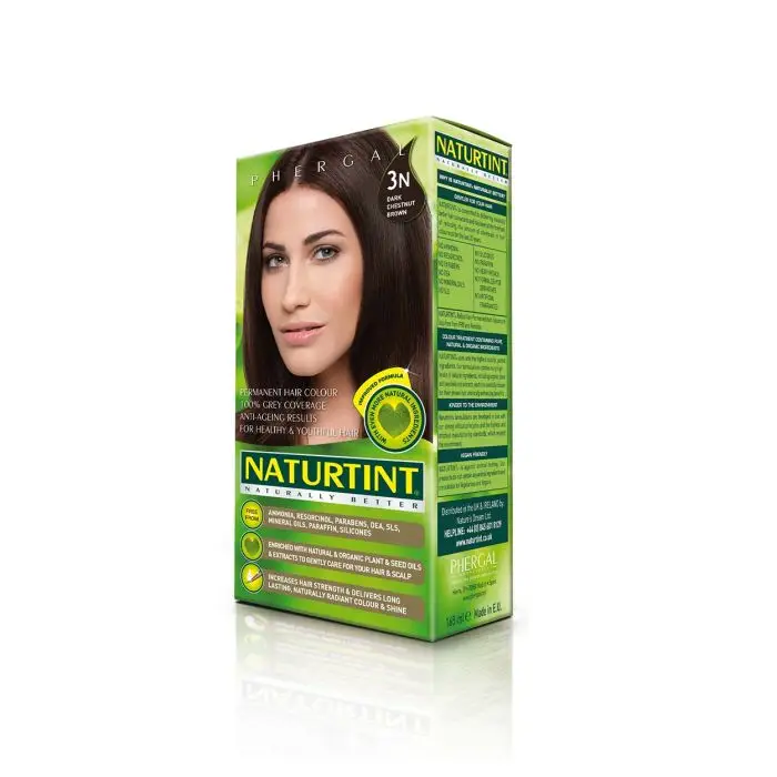 Naturtint Permanent Hair Colour, 3N Dark Chestnut Brown